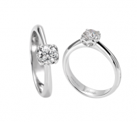Recarlo Solitario Collezione Anniversary 16 colore eccezionale D