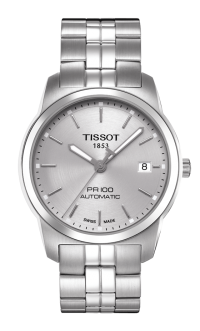 Tissot PR 100 automatic GENT STEEL silver T0494071103100 s