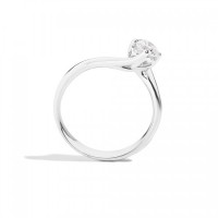 Recarlo ANNIVERSARY, solitario in oro bianco e diamante  41 Valentin colore eccezionale D