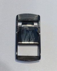 Fibbia Ferrari '80 per cinturino in silicone mm10 pvd nero originale