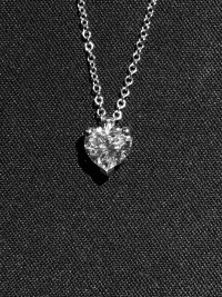 Recarlo Anniversary Love punto luce diamante taglio cuore colore eccezionale D 0.50