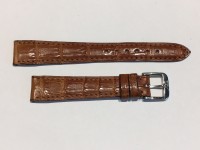 Cinturino Omega donna Alligatore opaco gold 15/12 + fibbia originale acciaio