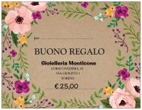 BUONO REGALO EURO 25,00