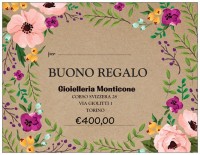 BUONO REGALO EURO 400,00