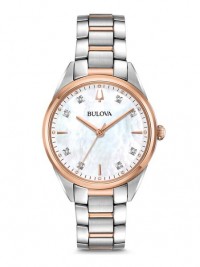 Bulova 98P183 Women's Classic Watch bicolore ros?