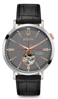 Bulova 98A187 Aerojet Automatico Silver bicolore