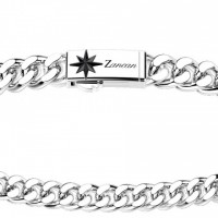 Zancan Bracciale a grumetta 17 gr in argento.