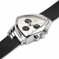 HAMILTON VENTURA CHRONO QUARTZ H24432751 PANDA