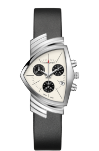 HAMILTON VENTURA CHRONO QUARTZ H24432751 PANDA