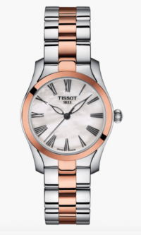 TISSOT T-WAVE T112.210.22.113.01 bicolore rose'