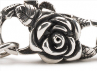 Trollbeads Bracciale in argento con Chiusura Rosa