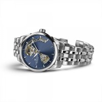 HAMILTON JAZZMASTER OPEN HEART LADY AUTO H32215141 BLU 36MM