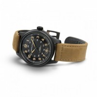 HAMILTON KHAKI FIELD TITANIUM AUTO H70665533 pvd nero