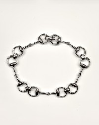 Gucci Bracciale Horsebit in oro bianco YBA133294001021