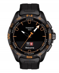 TISSOT T-TOUCH CONNECT SOLAR T1214204705104 NERO ARANCIO