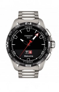 TISSOT T-TOUCH CONNECT SOLAR  T1214204405100 bracciale Titanio