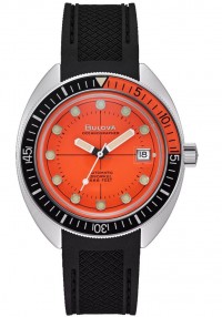 Bulova Oceanographer 41mm 96B350 arancio