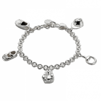 Bracciale Gucci con Ciondoli in Argento YBA274195001