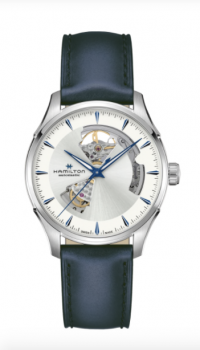 Hamilton Jazzmaster Open Heart Auto H32675650 40mm blu