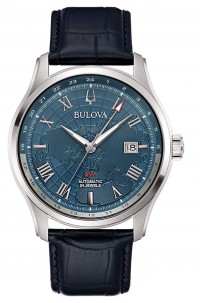 Bulova Wilton GMT blu 96B385