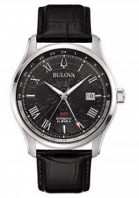 Bulova Wilton GMT nero 96B387