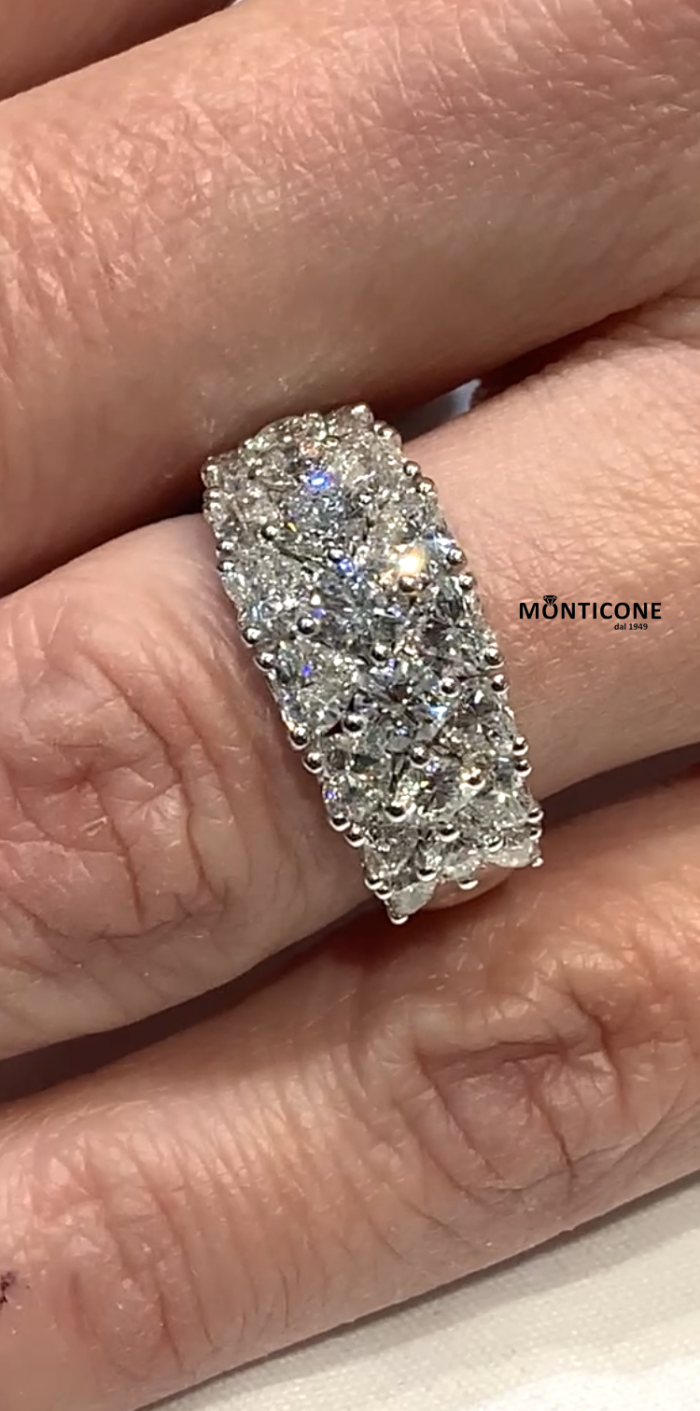 Recarlo Anniversary Love fascia diamanti. Online shopping for jewels Recarlo Monticone