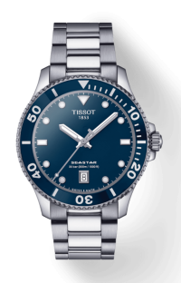 Tissot Seastar 1000 40 mm quarzo T1204101104100 blu