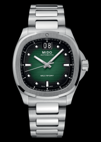 Mido Multifort tv big date green M049.526.11.091.00