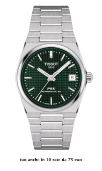 Tissot Prx Powermatic 80 35 mm automatico verde  T1372071109100