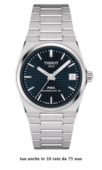 Tissot Prx Powermatic 80 35 mm automatico blu T1372071104100