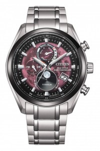 CITIZEN Radiocontrollato TSUKI YOMI Moonphase viola BY1018-80X