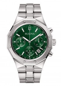 Bulova Octagon Chronograph 96B409 verde