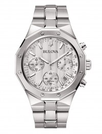 Bulova Octagon Chronograph 96B408 silver