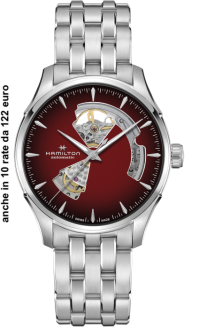 Hamilton JAZZMASTER OPEN HEART AUTO H32675170 granata degrade'