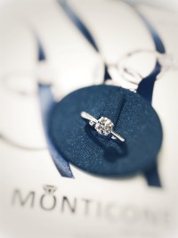 Anello Solitario ct 0.85 colore eccezionale D