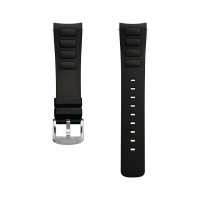 MIDO Multifort TV Big Date cinturino in caucci nero 22mm