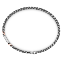 Bracciale Zancan in titanio e oro 18kt. ETB234