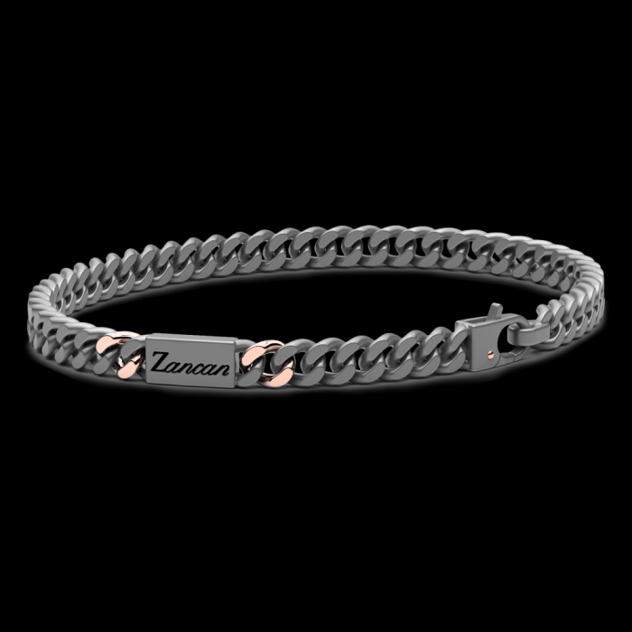 Bracciale Zancan in titanio e oro 18kt. ETB234 Bracciale Zancan in titanio e oro 18kt. ETB234