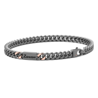 Bracciale Zancan in titanio e oro 18kt. ETB234