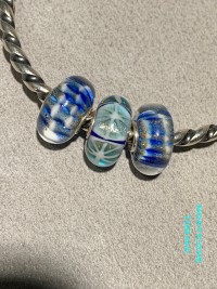 Trollbeads Set Folle Notte blu