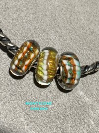 Trollbeads Set onde glitter unici