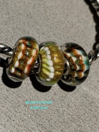 Trollbeads Set onde glitter unici