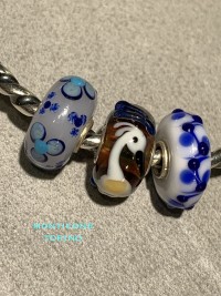 Trollbeads Set unici Airone