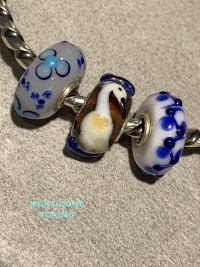 Trollbeads Set unici Airone