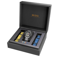 Mido Multifort TV Big Date S01E02 Special Edition 3 cinturini quadrante TV M049.526.33.081.01 Mido Multifort TV Big Date S01E02 Special Edition 3 cinturini quadrante TV M049.526.33.081.01