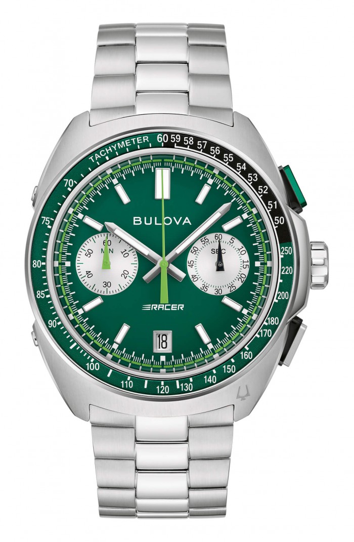 Bulova Racer verde chrono 98B468 Bulova Racer verde chrono 98B468