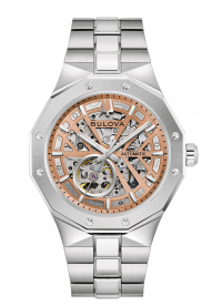 Bulova Octagon Prestige Automatic 96A351 scheletrato
