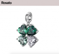 Girocollo in argento con quadrifoglio e CHARM QUADRIFOGLIO X FONDAZIONE VERONESI Girocollo in argento con quadrifoglio e CHARM QUADRIFOGLIO X FONDAZIONE VERONESI