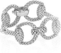 BRACCIALE HORSEBIT LIGHT SILVER